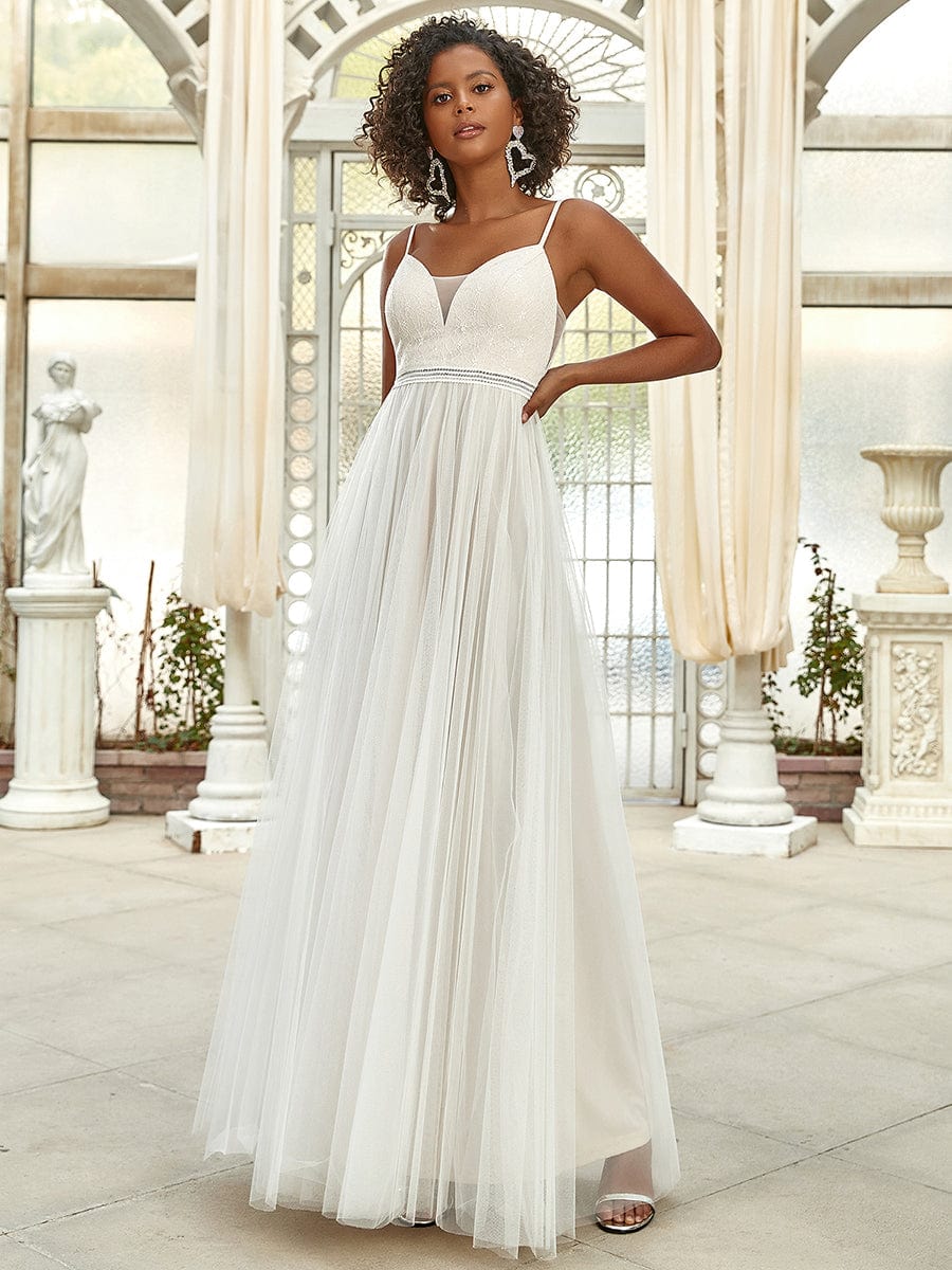 empire style wedding dress